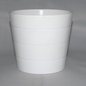 Ikea Kardemumma White Ceramic Planter